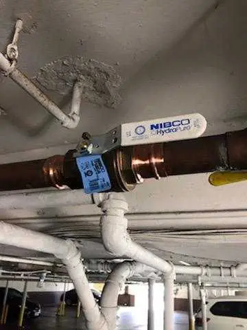 Copper pipe repair and valve work for Backflow Testing in Holland